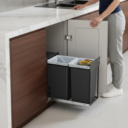 Ausziehbarer Mülleimer...