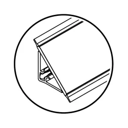 Dichtungsleiste PFLEIDERER DELTA / Eiche Artisan