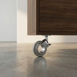 Möbelrolle mit Bremse NOVA...