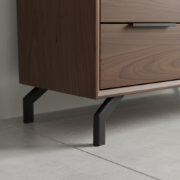 Möbelfuß VALENTINA / Schwarz