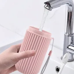 Reiseetui für Zahnbürsten / Rosa