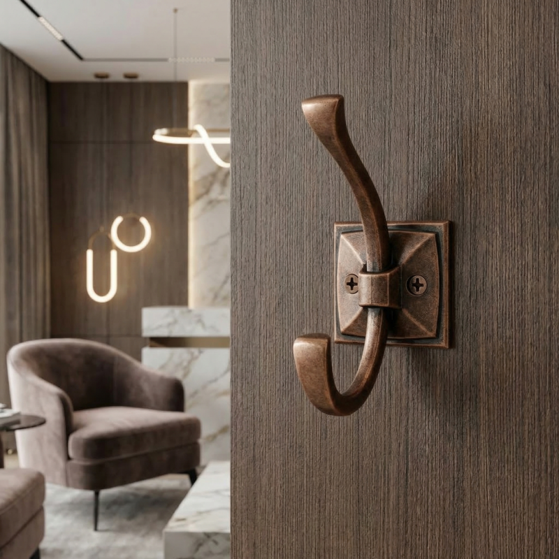 Möbelaufhänger ALEXA / Kupfer Patina