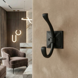 Möbelaufhänger ALEXA / Schwarz matt