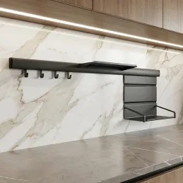 Hängeregal-Set OXXO I 900 mm / Anthrazit