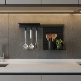 Hängeregal-Set OXXO II 600 mm / Anthrazit