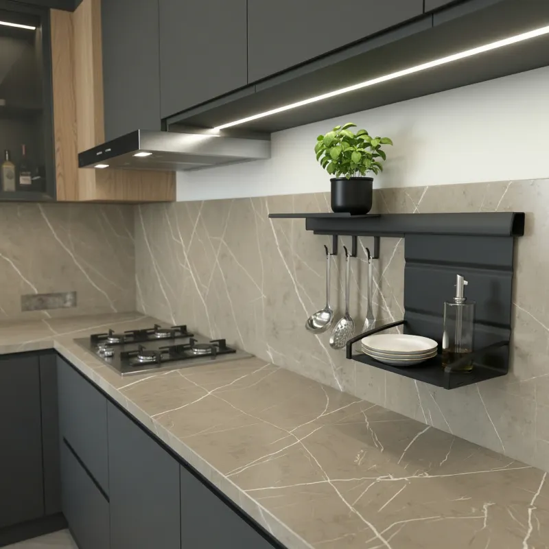 Hängeregal-Set OXXO II 600 mm / Anthrazit