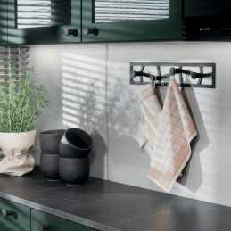 Aufhänger KASTO XL / Schwarz matt