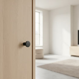 Knopfgriff VITRA / Schwarz matt