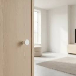 Knopfgriff VITRA / Weiß matt