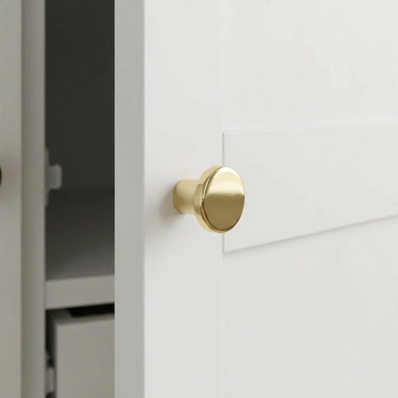 Knopfgriff VITRA / Gold glänzend