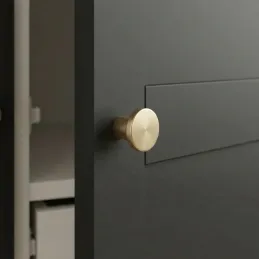 Knopfgriff VITRA / Gebürstetes Gold