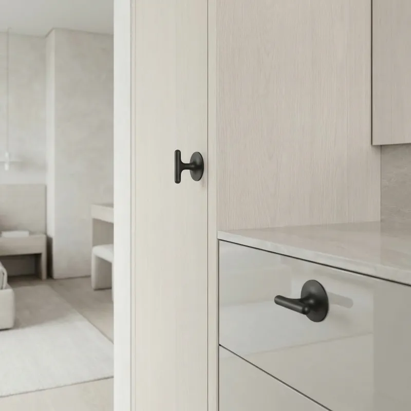 Griffknopf STYLLA / Schwarz matt