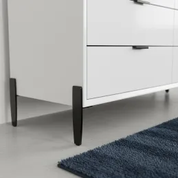 Möbelbein MORGAN / Schwarz matt