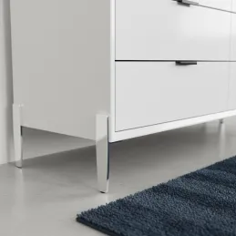 Möbelfuß MORGAN / Chrom glänzend