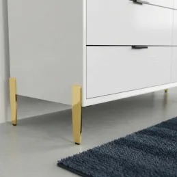 Möbelbein MORGAN / Gold glänzend