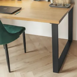 Tischbeine ABRA / Schwarz matt