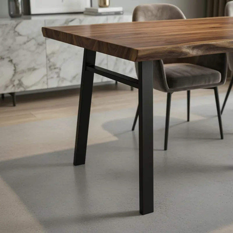 Tischbeine HUNT / Schwarz matt