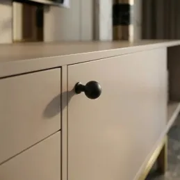 Griffknopf KAREN / Schwarz matt