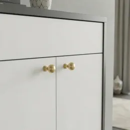 Griffknopf KAREN / Gebürstetes Gold