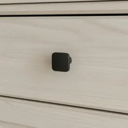 Knopfgriff LANDRA / Schwarz matt