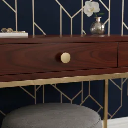 Knopfgriff MAIRA / Gebürstetes Gold