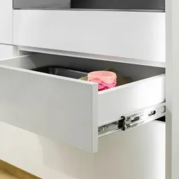 Kugelauszug mit Dämpfung und grifflosem Öffnen 45 mm PRO