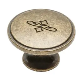 Knopfgriff MELISSA / Altmessing