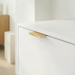 Griff für Türkante DIAZ / Gebürstetes Gold