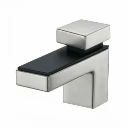 Regalhalter QUADRO / Edelstahl