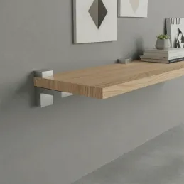 Regalhalter QUADRO / Aluminium