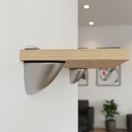 Regalhalter ARAGON / Edelstahl