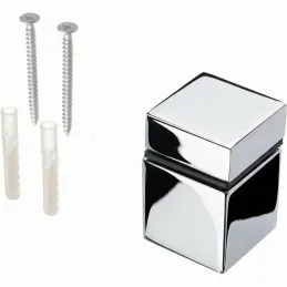 Regalhalter QUADRO Mini / Glänzendes Chrom