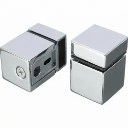 Regalhalter QUADRO Mini / Glänzendes Chrom