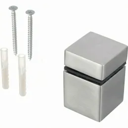 Regalhalter QUADRO Mini / Edelstahl