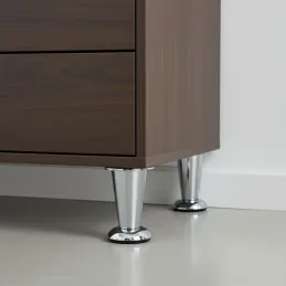 Möbelfuß PALMA / Chrom glänzend