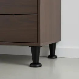 Möbelfuß PALMA / Schwarz matt