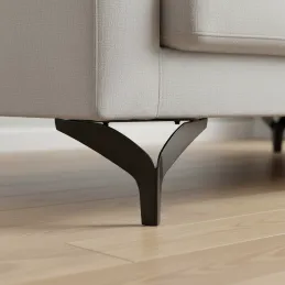 Möbelfuß DELTA / Schwarz matt