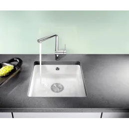 Keramikspüle Blanco PALONA 6 / mit Zugknopf