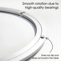 Drehbares System unter dem Regal oder TV 400 mm / Aluminium