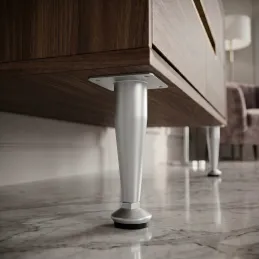 Möbelfuß EUROPE / Chrom matt