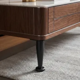 Möbelfuß EUROPE / Schwarz matt