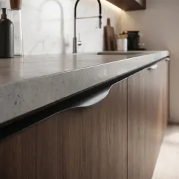 Griff für die Türkante PABLO / Schwarz matt