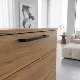 Griff OMEGA / Schwarz matt