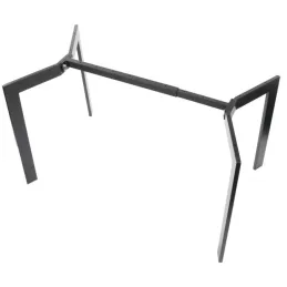 Tischkonstruktion ROXA / Schwarz matt