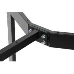 Tischkonstruktion ROXA / Schwarz matt