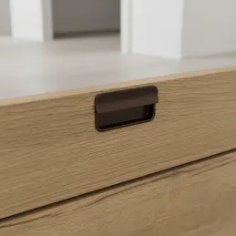 Griffmulde RAMONA / Dunkelbraun