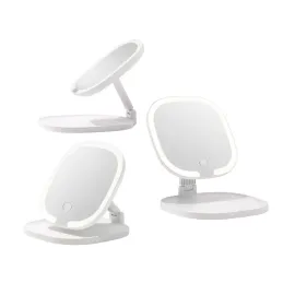 Kosmetikspiegel mit LED-Licht LIANO / Weiß