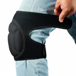 Arbeits-Knieschützer aus Schaumstoff / Schwarz