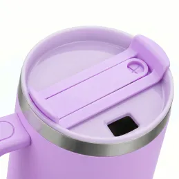 Thermo-Becher für Getränke TROPHY 1200 ml / Lila