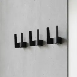 Garderobe LIMA / Schwarz matt
